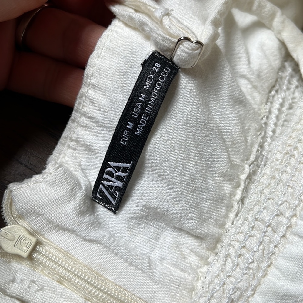 Zara Cream Maxi Dress - Picture 7 of 10